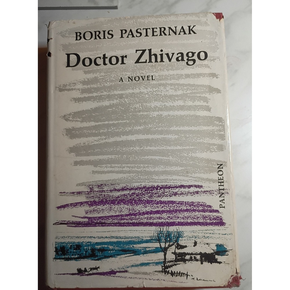 Doctor Zhivago Boris Pasternak 1958 Pantheon Books Hardcover Vintage Novel